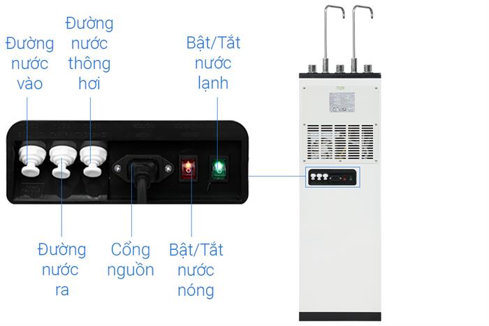 Máy lọc nước Kangaroo Hydrogen Infinity nóng lạnh KG11A2
