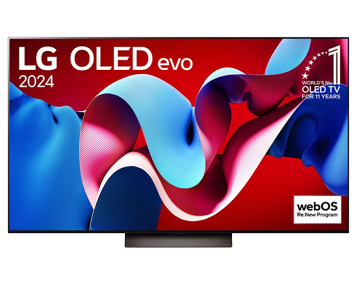 Smart Tivi OLED LG 4K 77 inch 77C4PSA Model Mới 2024
