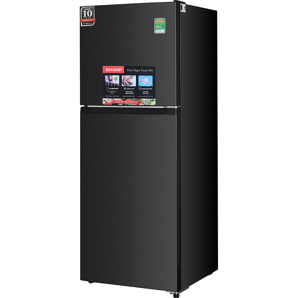 Tủ lạnh Sharp Inverter 215 lít SJ-X215V-DG Mới 2024