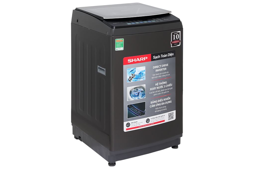Máy giặt Sharp 11 Kg ES-TM110CD-DS lồng đứng