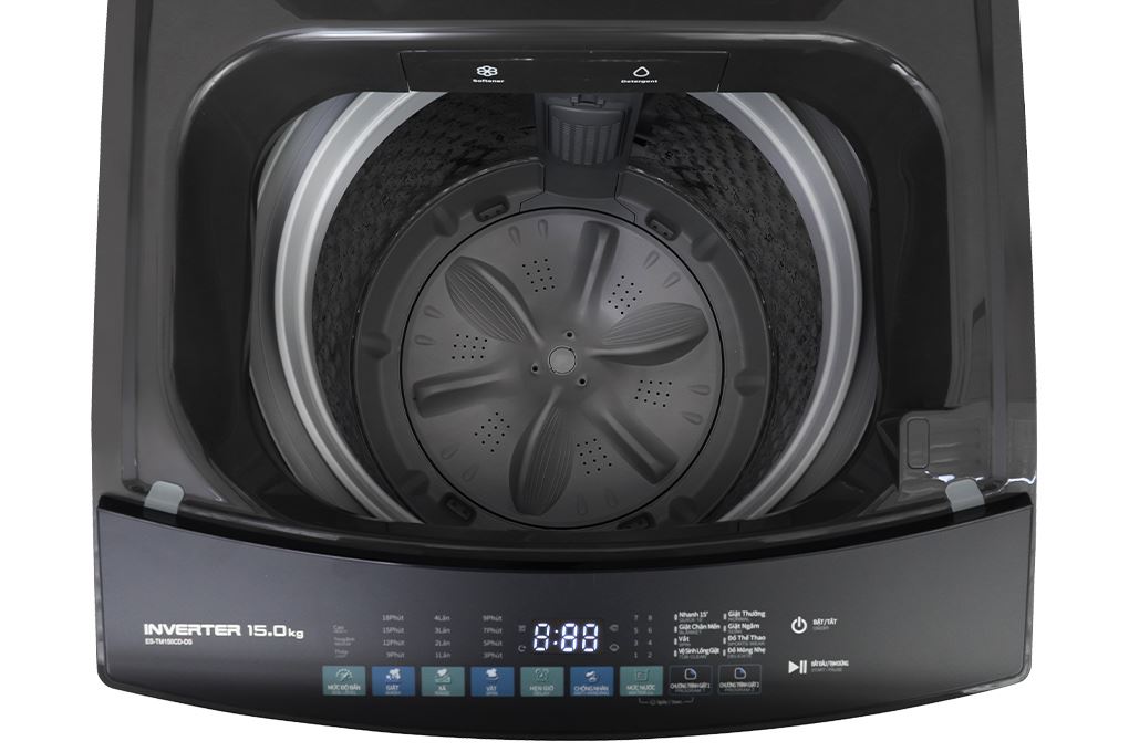 Máy giặt Sharp 15 kg ES-TM150CD-DS lồng đứng