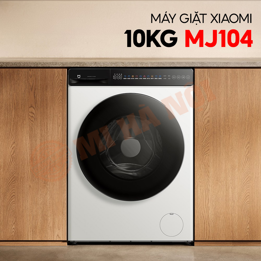 Máy Giặt Sấy Xiaomi Mijia MJ104 Giặt 10kg, sấy 7kg – 26 chương trình giặt sấy, khử trùng 99,999%