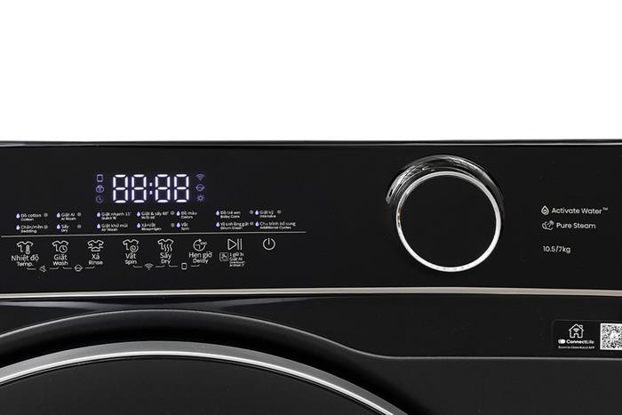 Máy giặt sấy Hisense Inverter giặt 10.5 kg - sấy 7 kg WD105M3
