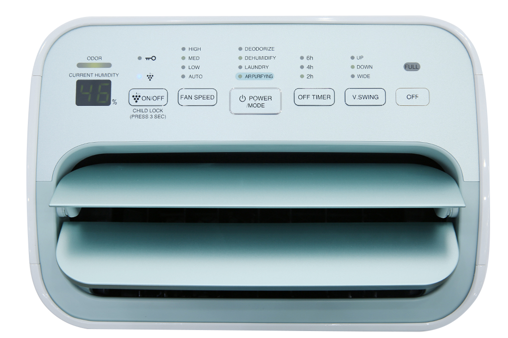 Máy lọc không khí và hút ẩm Sharp DW-E16FA-W (38m²/16lít)