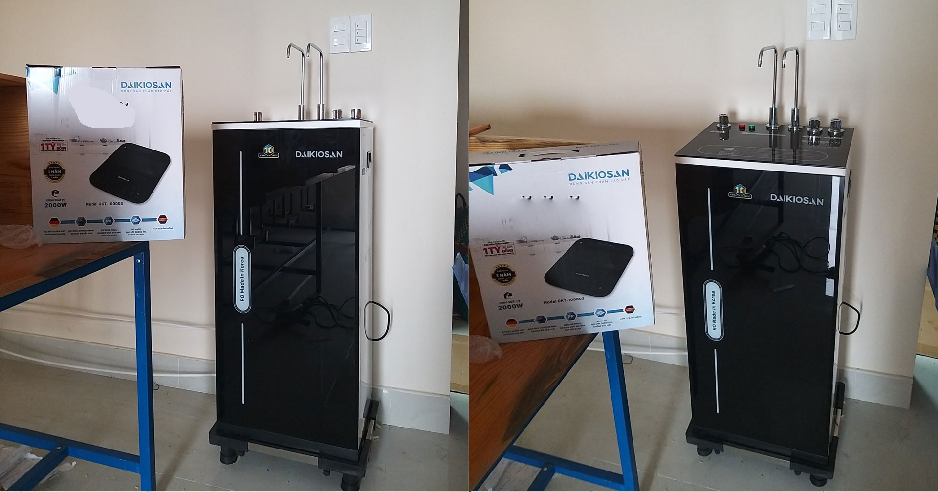 Máy lọc nước RO nóng nguội lạnh Daikiosan DSW-42710H3