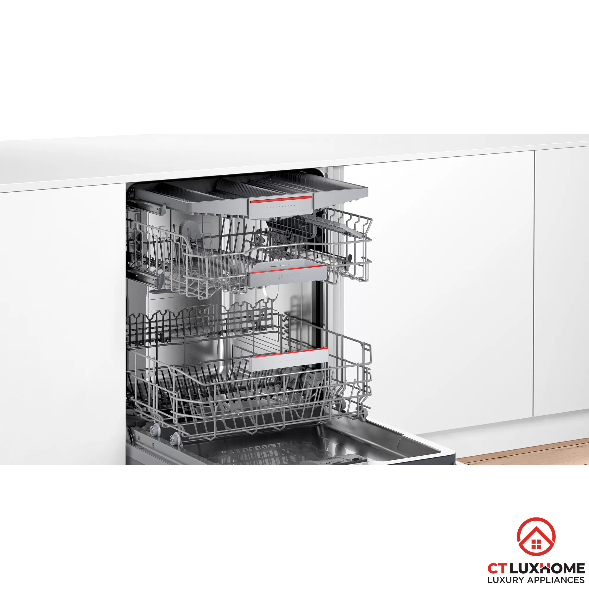 Máy rửa chén âm tủ BOSCH SMV4HCX48E |Serie 4