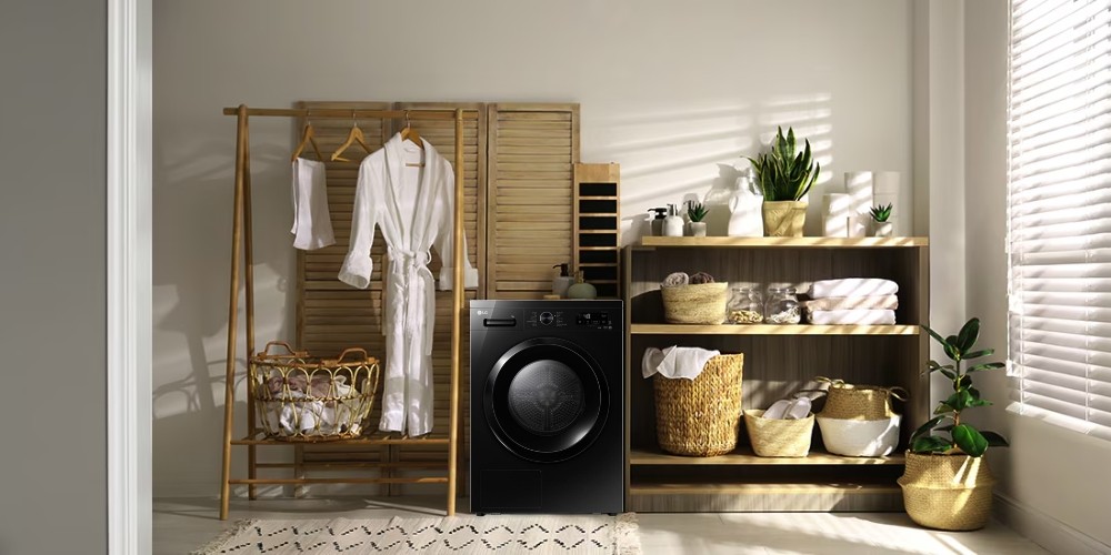 Máy sấy bơm nhiệt LG 9 kg RB09NHP5O