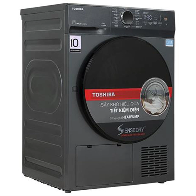 Máy sấy bơm nhiệt Toshiba 8 kg TD-T21B90HWV(MG)