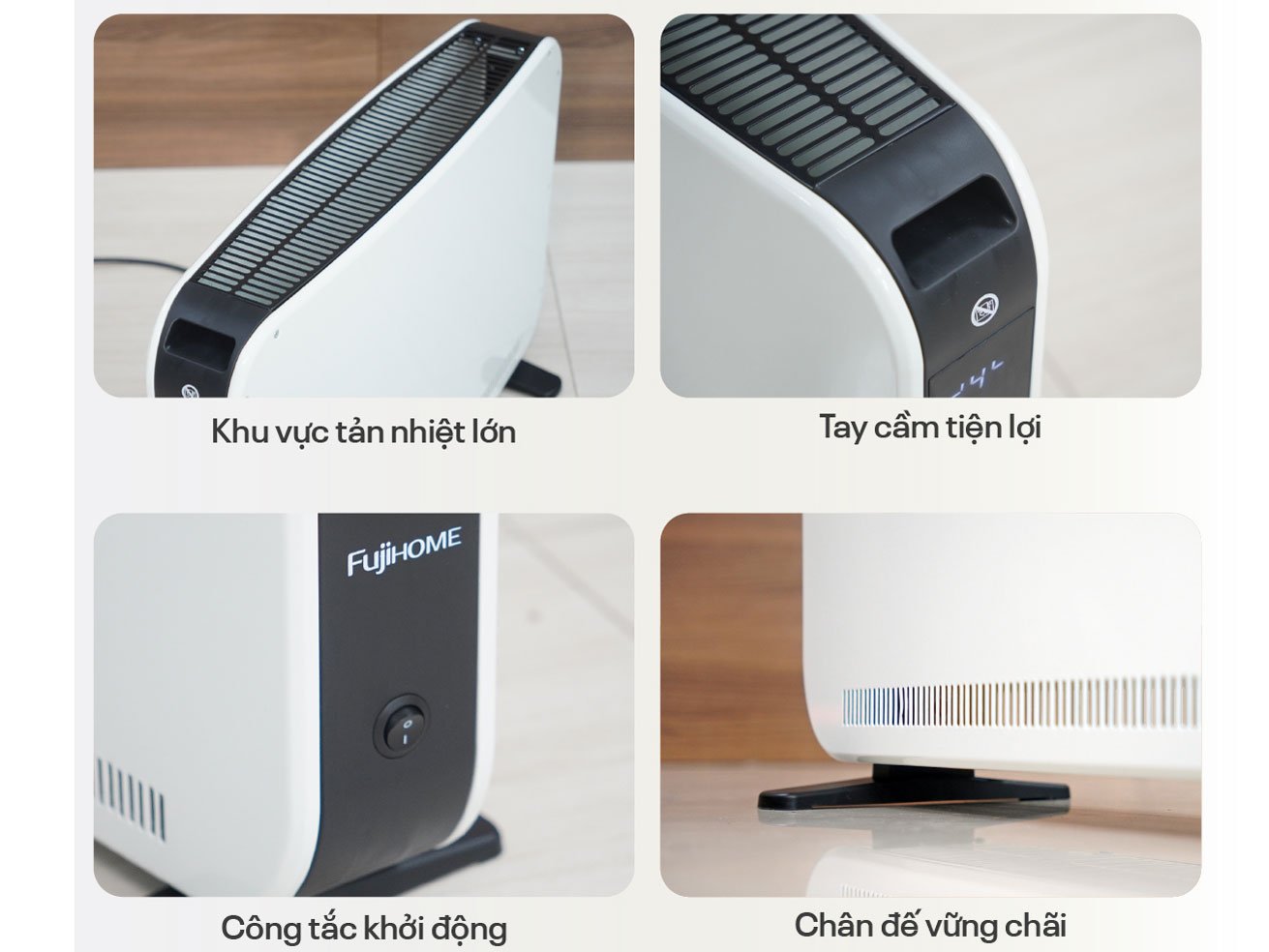 Máy sưởi đối lưu Fujihome CH7320