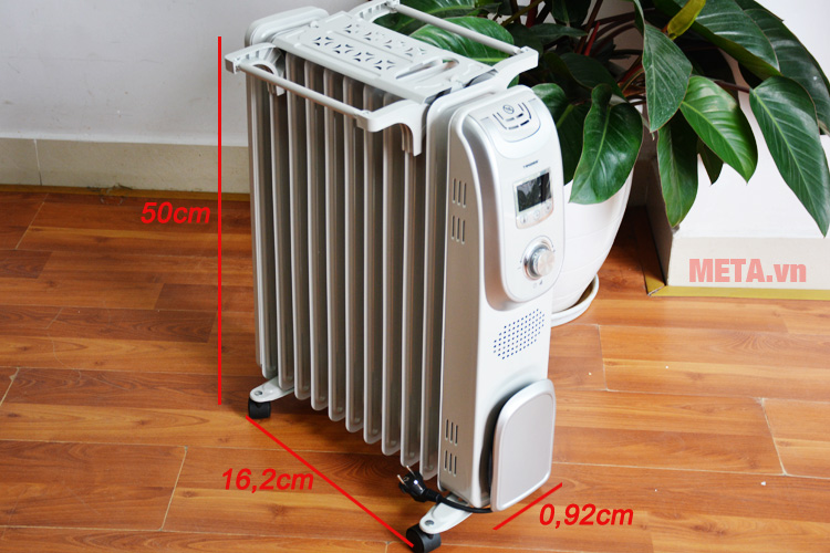 Máy sưởi dầu Tiross 11 thanh TS9211