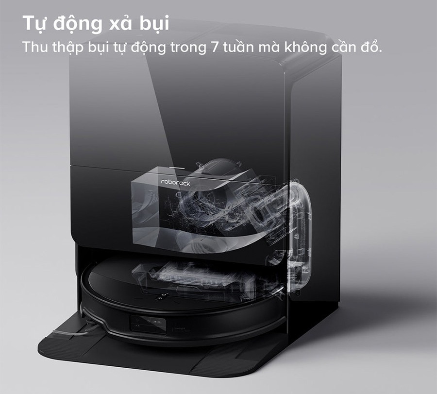 Robot hút bụi lau nhà Roborock Saros 10R