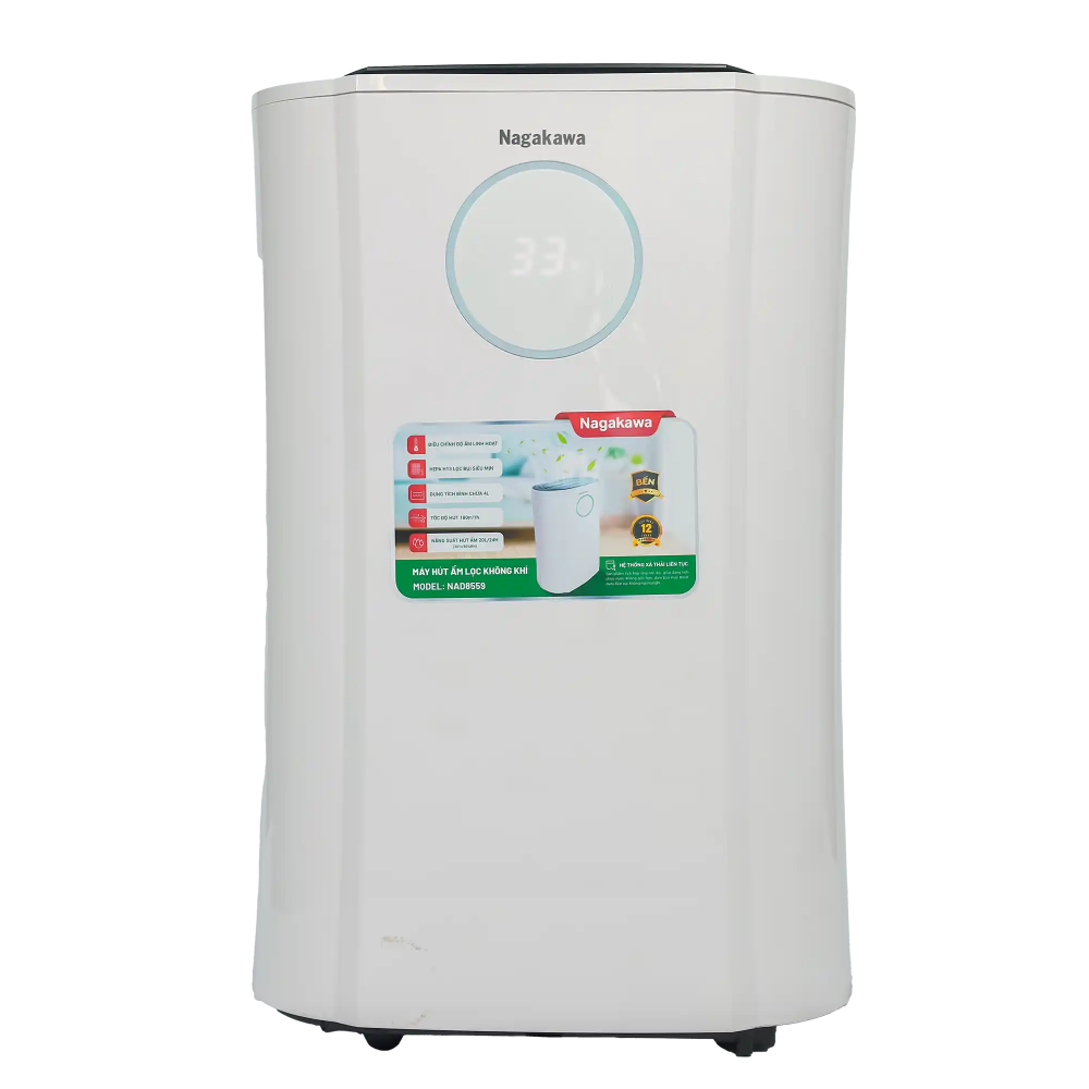 Máy hút ẩm lọc không khí 20L Nagakawa NAD8559