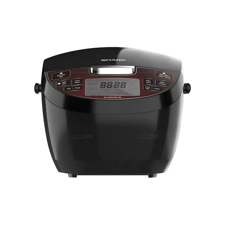 Nồi Cơm Điện Tử 1.8L Sharp KS-COM193EV-BK