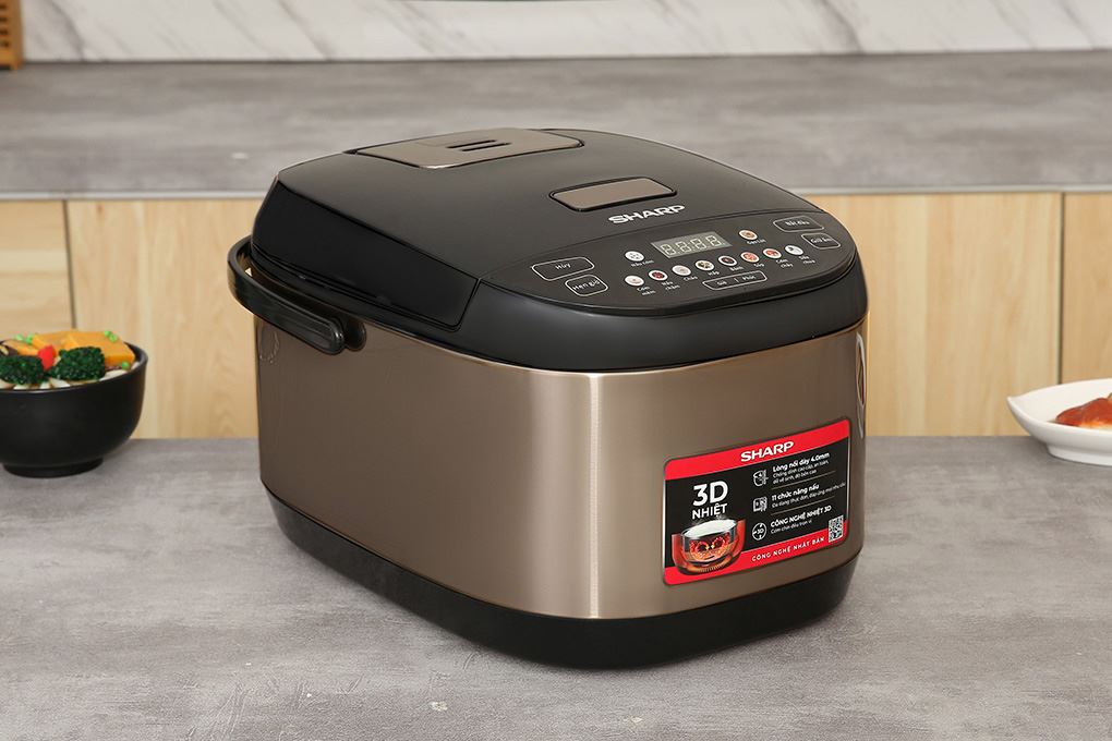 Nồi cơm điện tử Sharp 1.8 lít KS-TH18E2O-RS