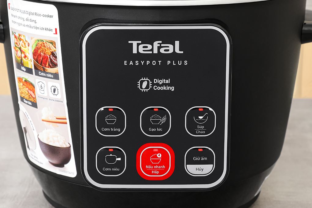 Nồi cơm điện tử Tefal 1.8 lít RK1088Y0