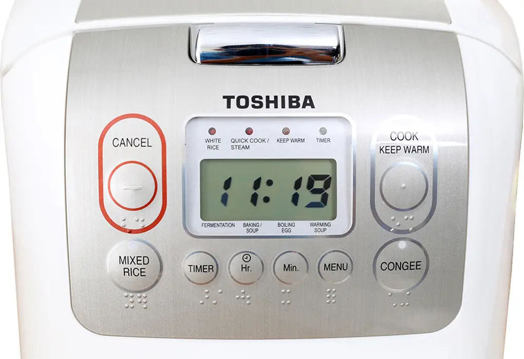 Nồi cơm điện tử Toshiba 1.8 lít RC-18NTFV(W)