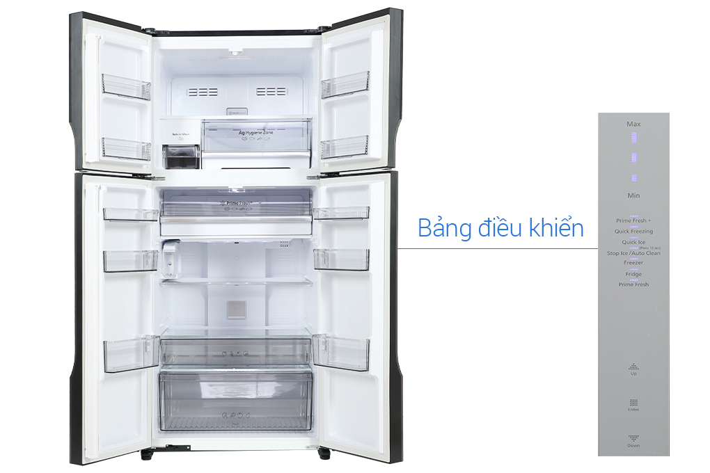 Tủ lạnh Panasonic Inverter 550 lít Multi Door NR-DZ601YGKV
