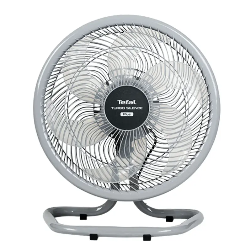 Quạt sàn TEFAL TB Silence Plus VH686790 - Xám Cánh Trắng