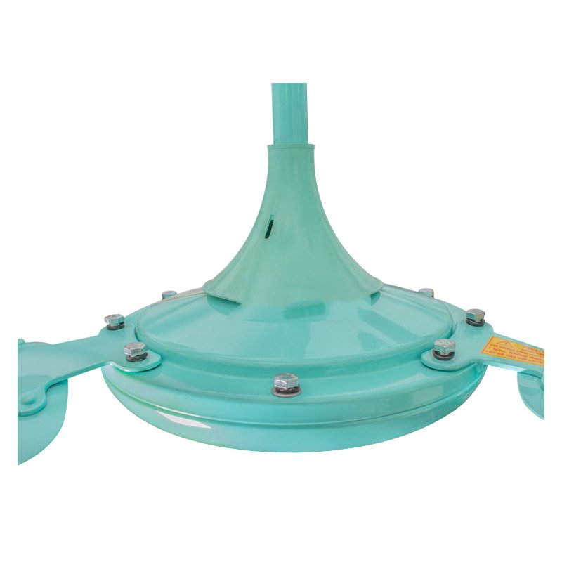 Quạt trần 3 cánh điện cơ 25cm QT1400-S-xanh