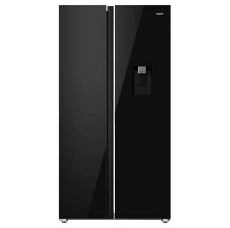Tủ lạnh Aqua Inverter 646 Lít Side By Side AQR-S682XA(GB) (Mặt Gương Đen)