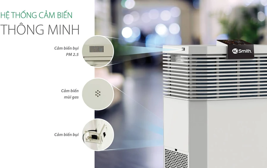 Máy lọc không khí A.O.Smith KJ500F-B01