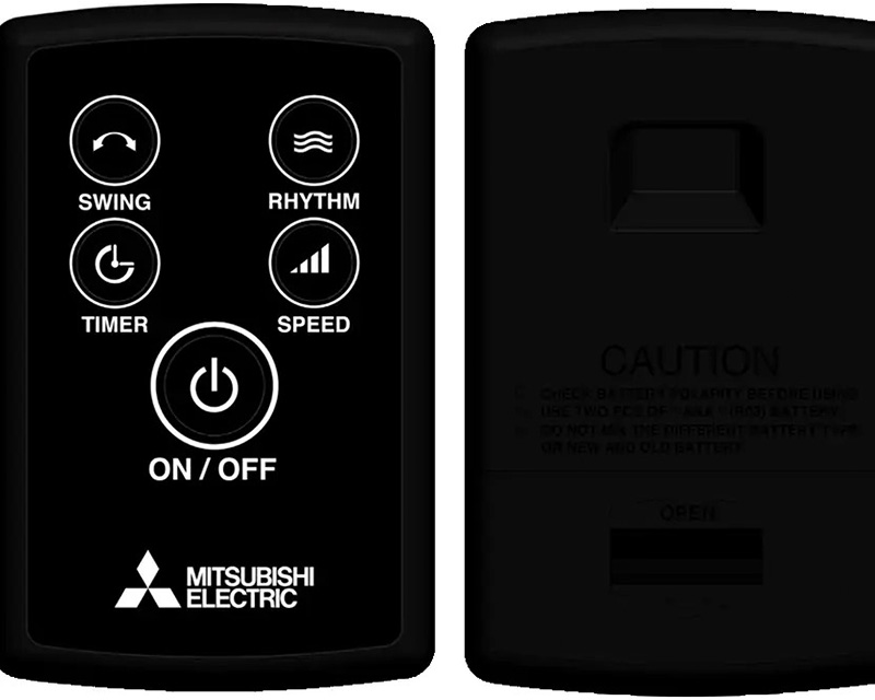 Quạt treo tường Mitsubishi W16-RA BL Trắng