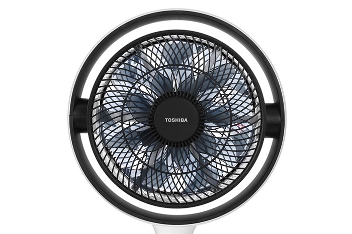 Quạt tuần hoàn Toshiba trước 7 cánh - sau 9 cánh F-DSC80XVN(W) 25W