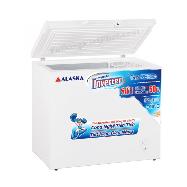 Tủ Đông Inverter Alaska BD-400CI Dàn Đồng 355 lít 1 ngăn đông
