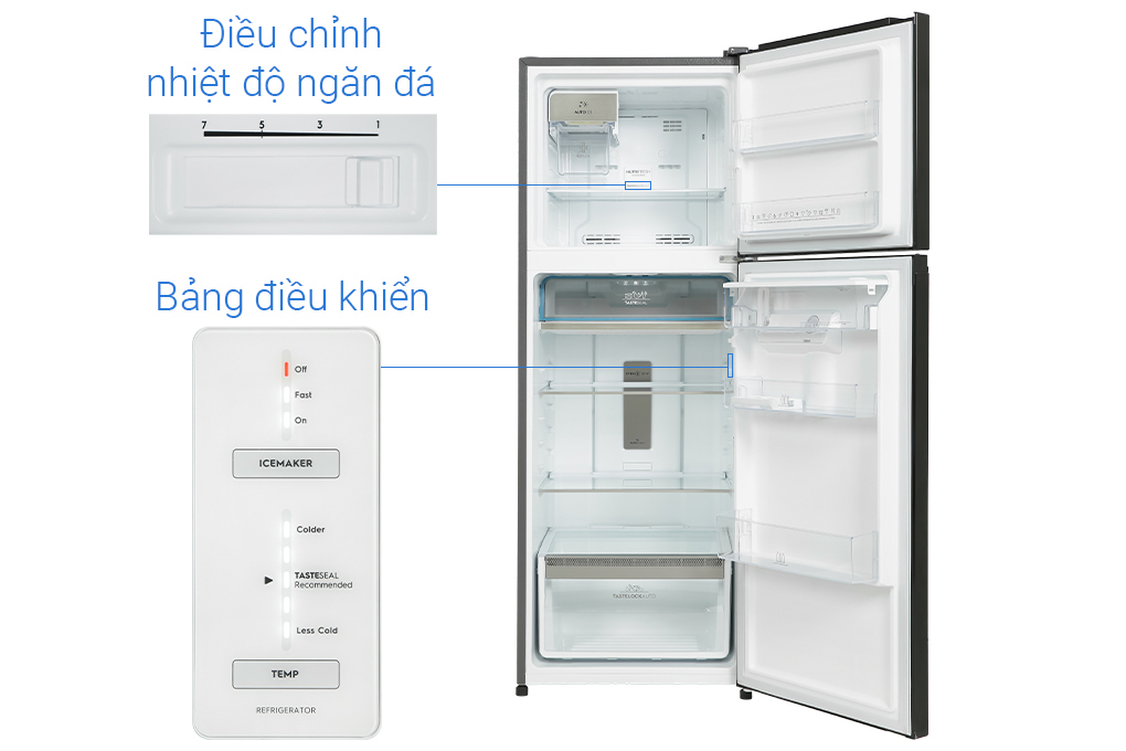Tủ lạnh Electrolux Inverter 312 Lít ETB3460K-H