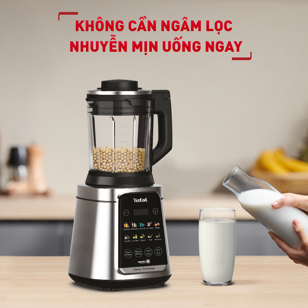 Máy làm sữa hạt đa năng Tefal BL98SC66 xay 2000W nấu 1300W