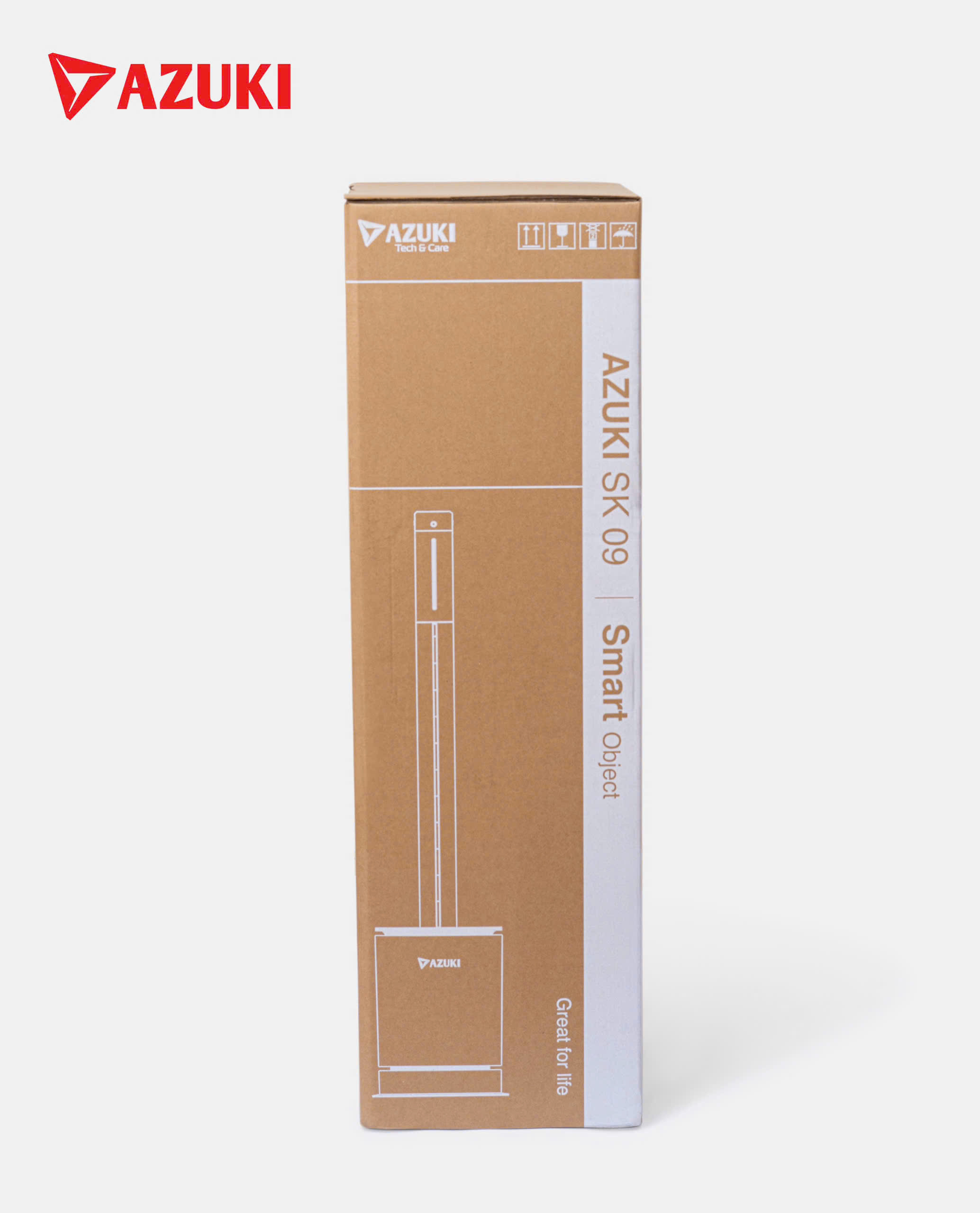 Quạt Tháp Sưởi Ấm Không Cánh 2 Chiều AZUKI SK09 – Giải Pháp 4IN1 Cho Cuộc Sống Hiện Đại