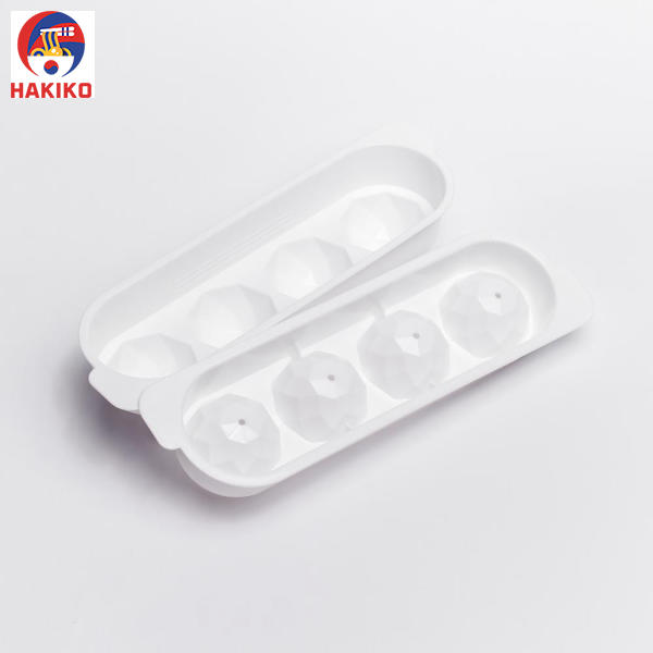 Khay Đá 4 Viên Loại Tròn, Size To Nhật Bản