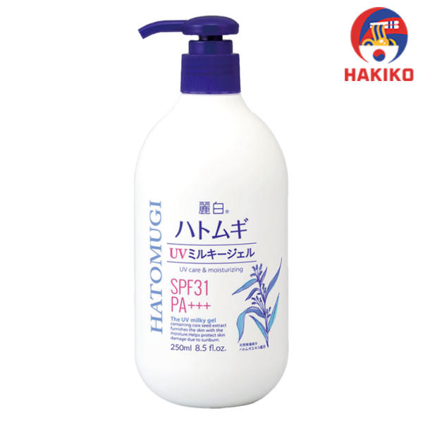 Sữa Dưỡng Thể Chống Nắng Hatomugi 250ml, 400ml Nhật Bản