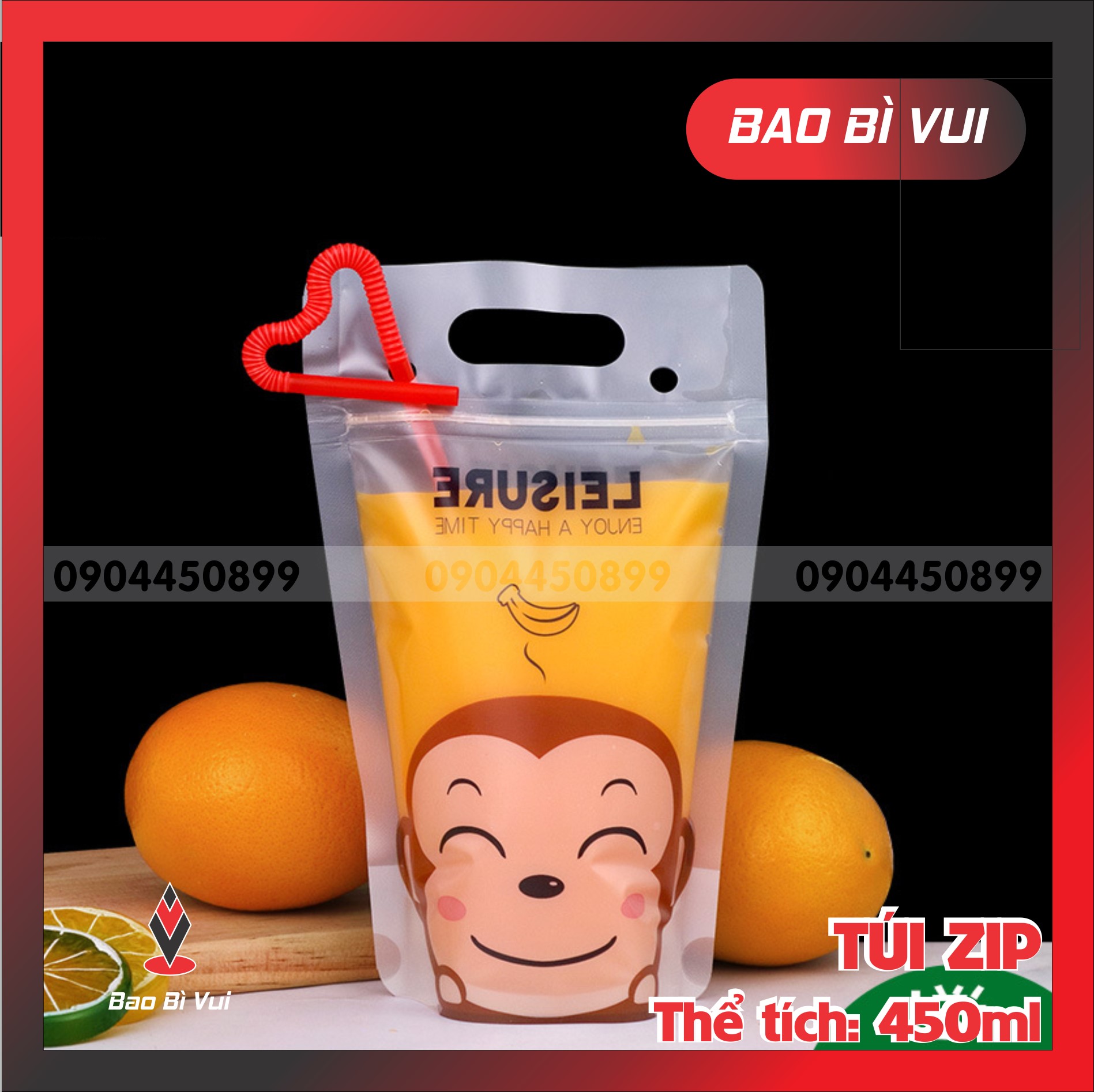 TÚI ZIPPER ĐỰNG TRÀ