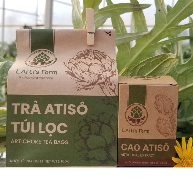 TRÀ TÚI LỌC ATISO HỮU CƠ