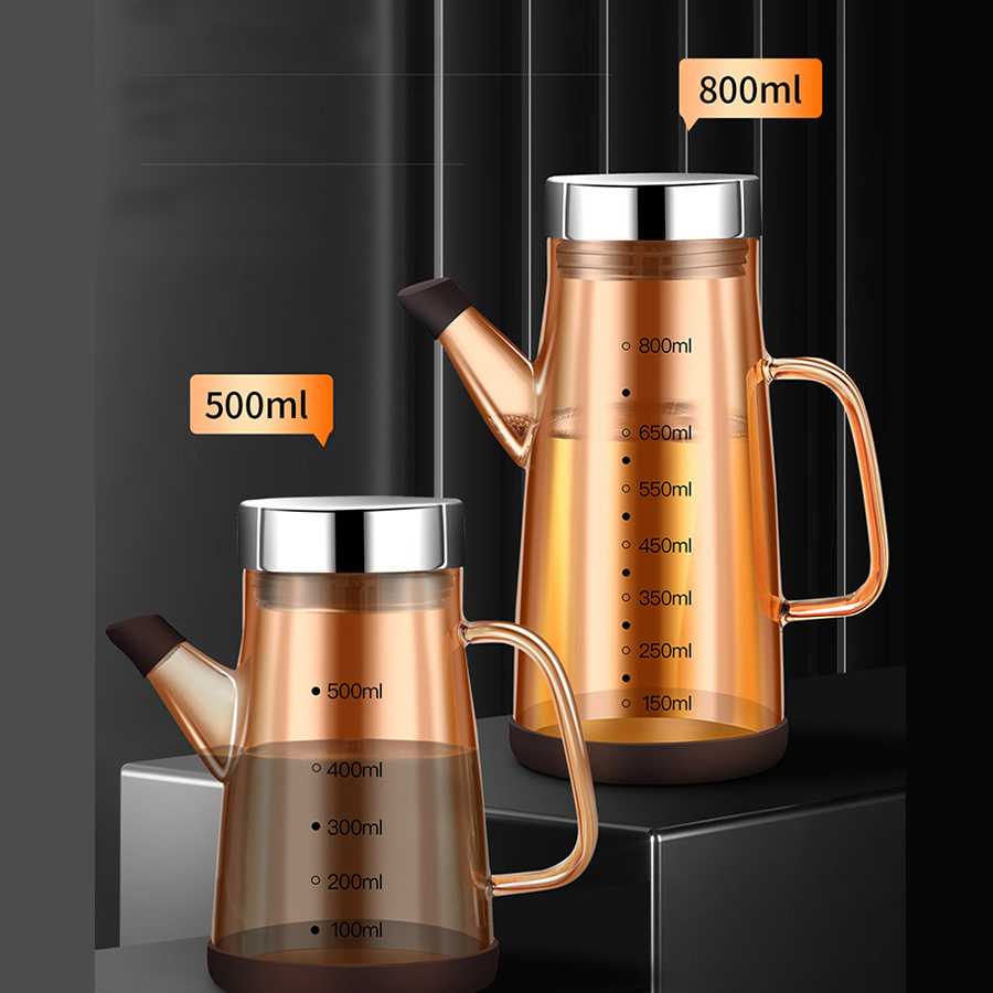 Bình thuỷ tinh đựng dầu ăn, giấm, nước tương KACHEEG DYSA cao cấp