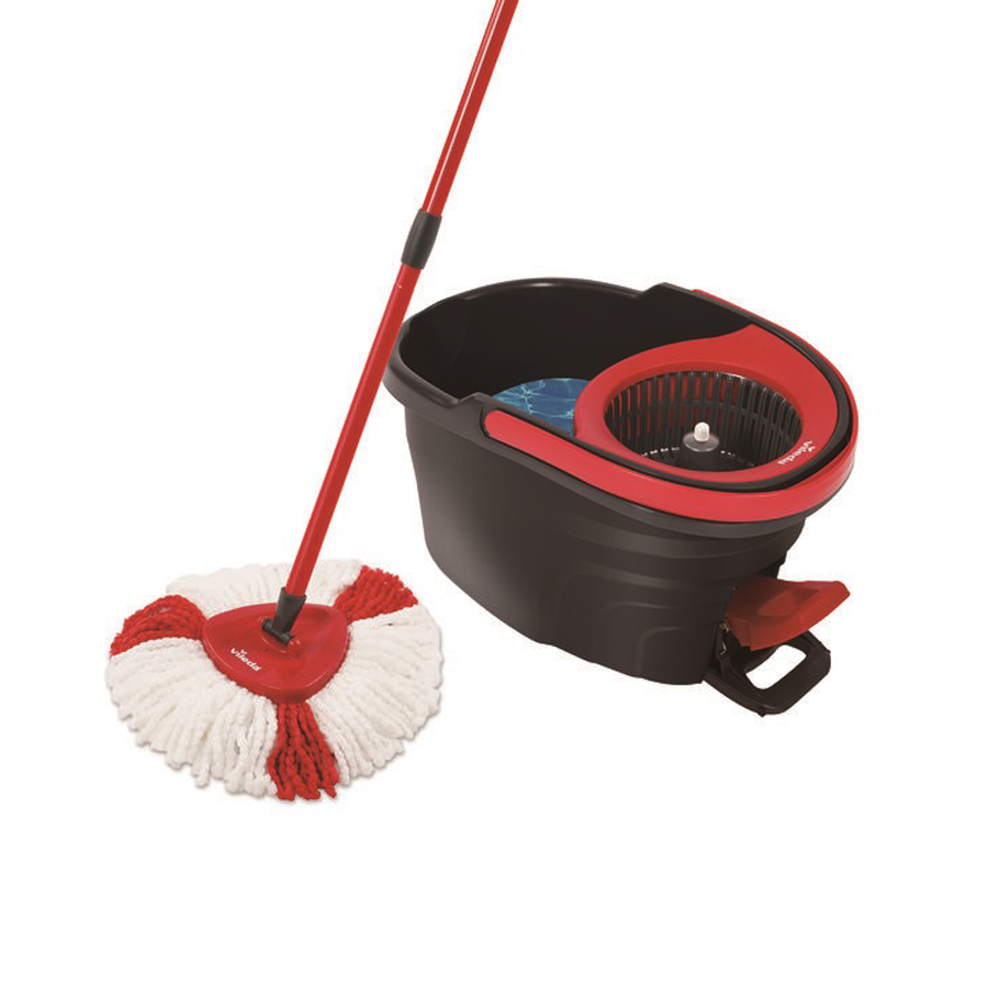 Cây lau nhà Vileda easy wring & clean Turbo (Kèm 3 giẻ lau)