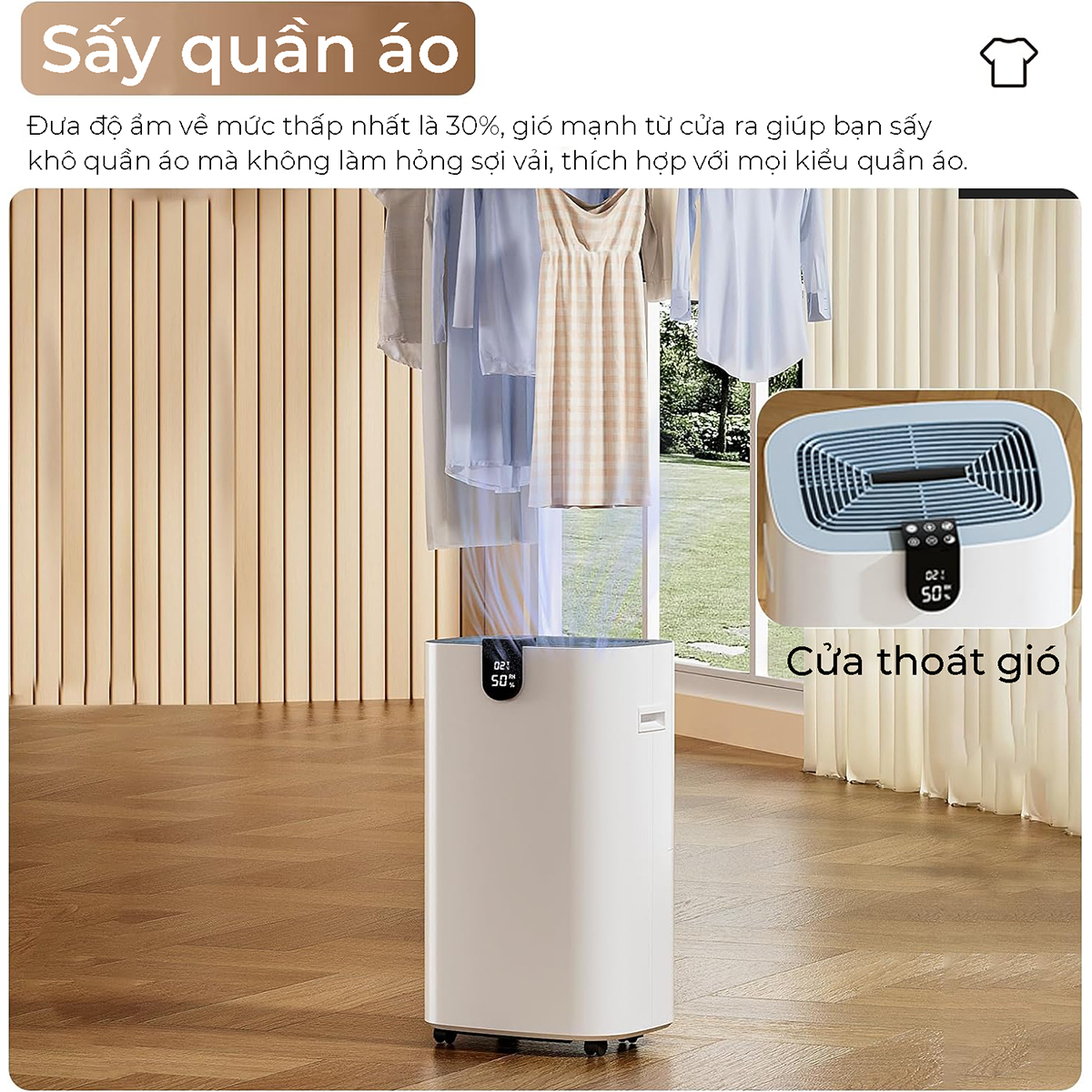 Máy hút ẩm và lọc không khí U ULTTY HERCULES