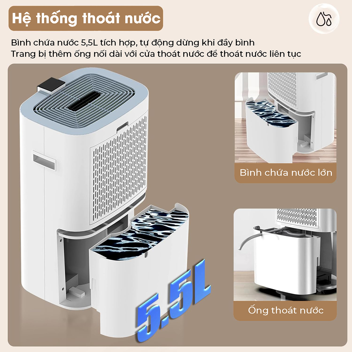 Máy hút ẩm và lọc không khí U ULTTY HERCULES