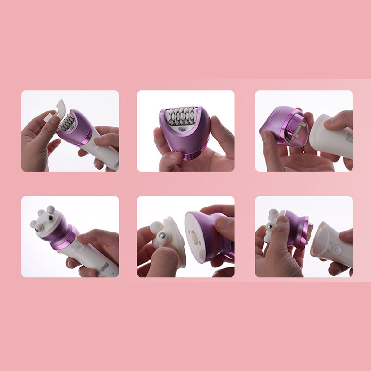 Bộ dụng cụ làm đẹp 6in1 DSP 70019 cao cấp