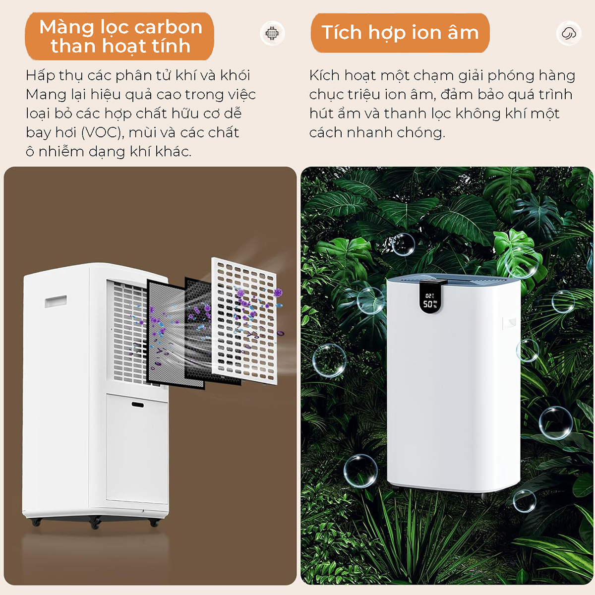 Máy hút ẩm và lọc không khí U ULTTY HERCULES