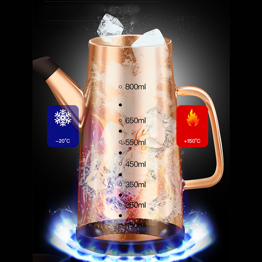 Bình thuỷ tinh đựng dầu ăn, giấm, nước tương KACHEEG DYSA cao cấp