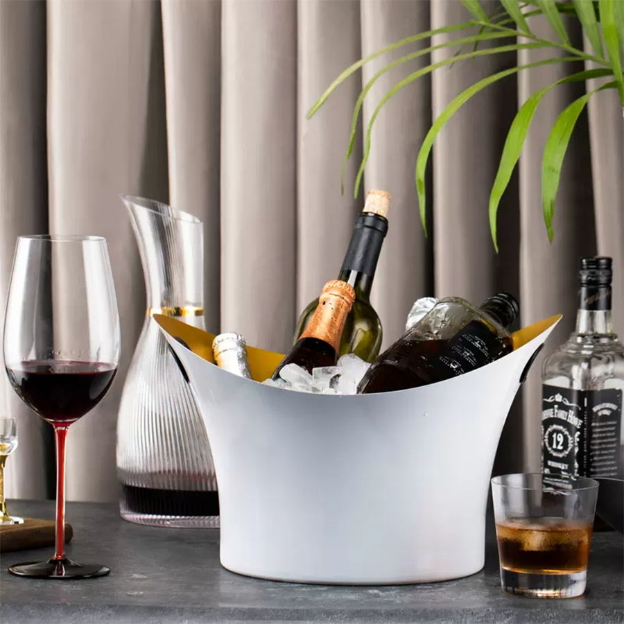 Xô đá ướp lạnh bia rượu, sâm panh Baer 65971 ( dung tích 8L)