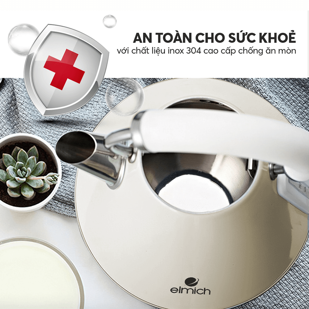 Ấm đun nước siêu tốc Elmich 1,8L KEE 1778