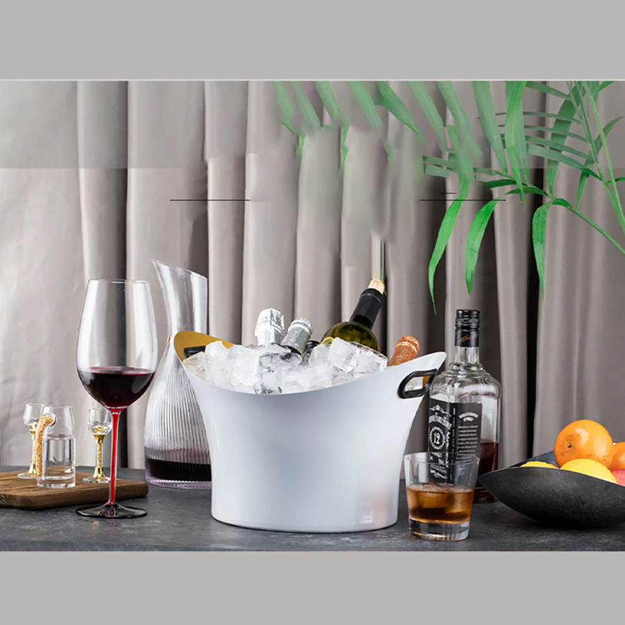 Xô đá ướp lạnh bia rượu, sâm panh Baer 65971 ( dung tích 8L)