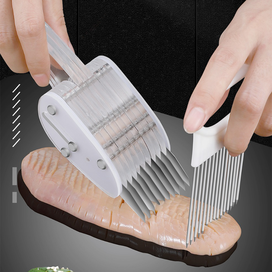 Bộ dụng cụ cắt khía thịt đa năng KACHEEG DYZII cao cấp