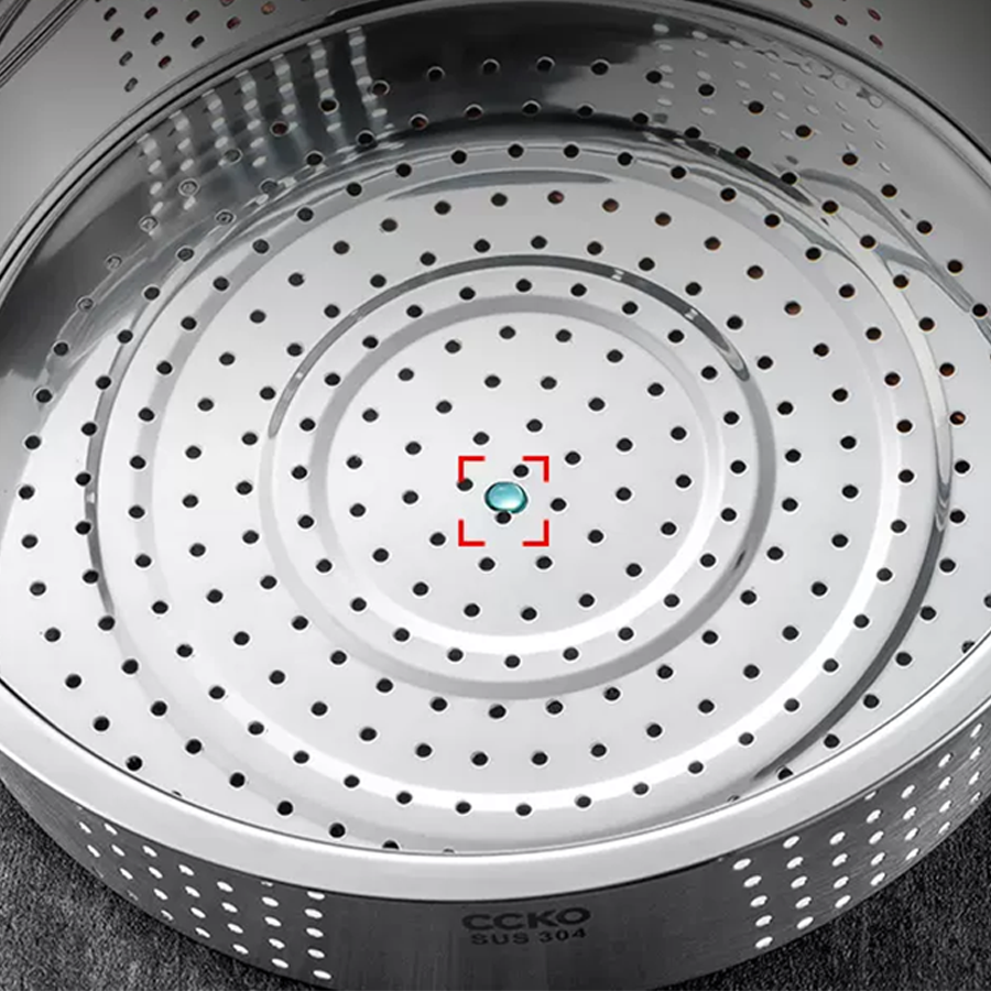 Xửng hấp inox CCKO CK8633 CK8634 cao cấp