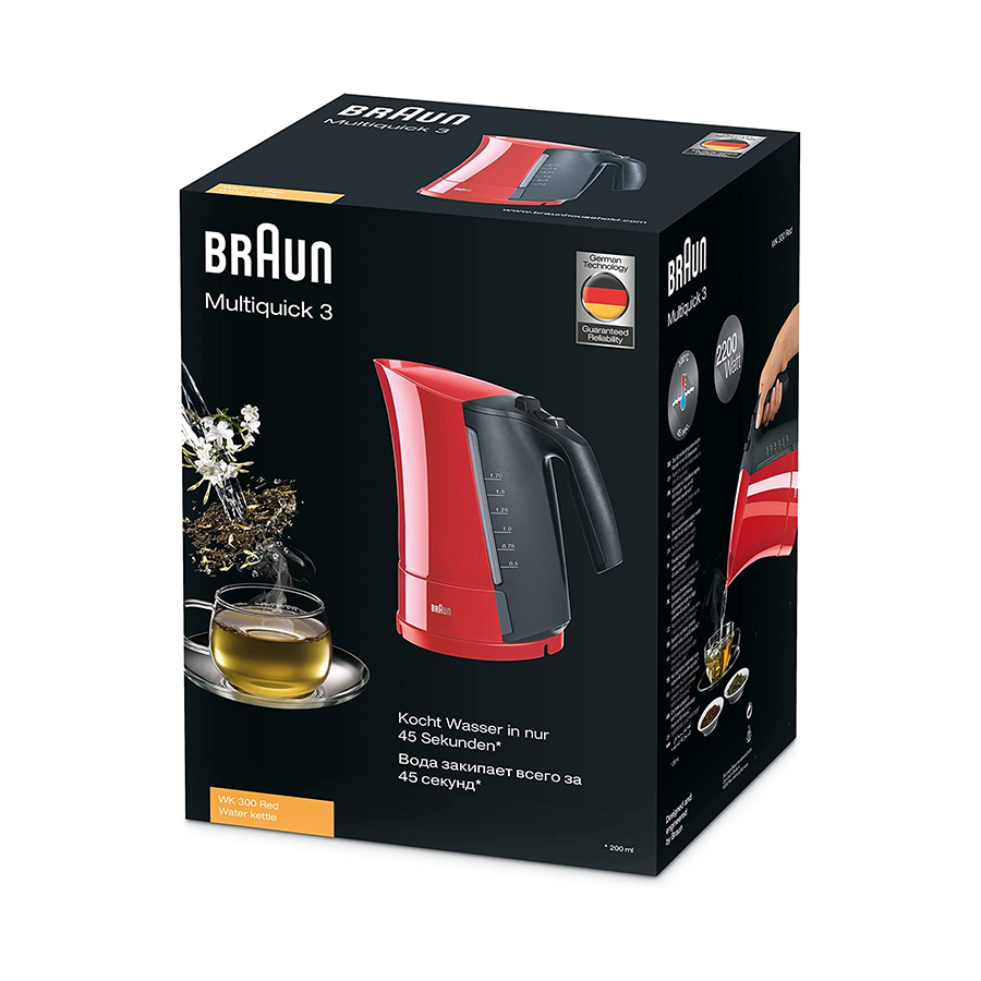 Ấm siêu tốc Braun WK300RD