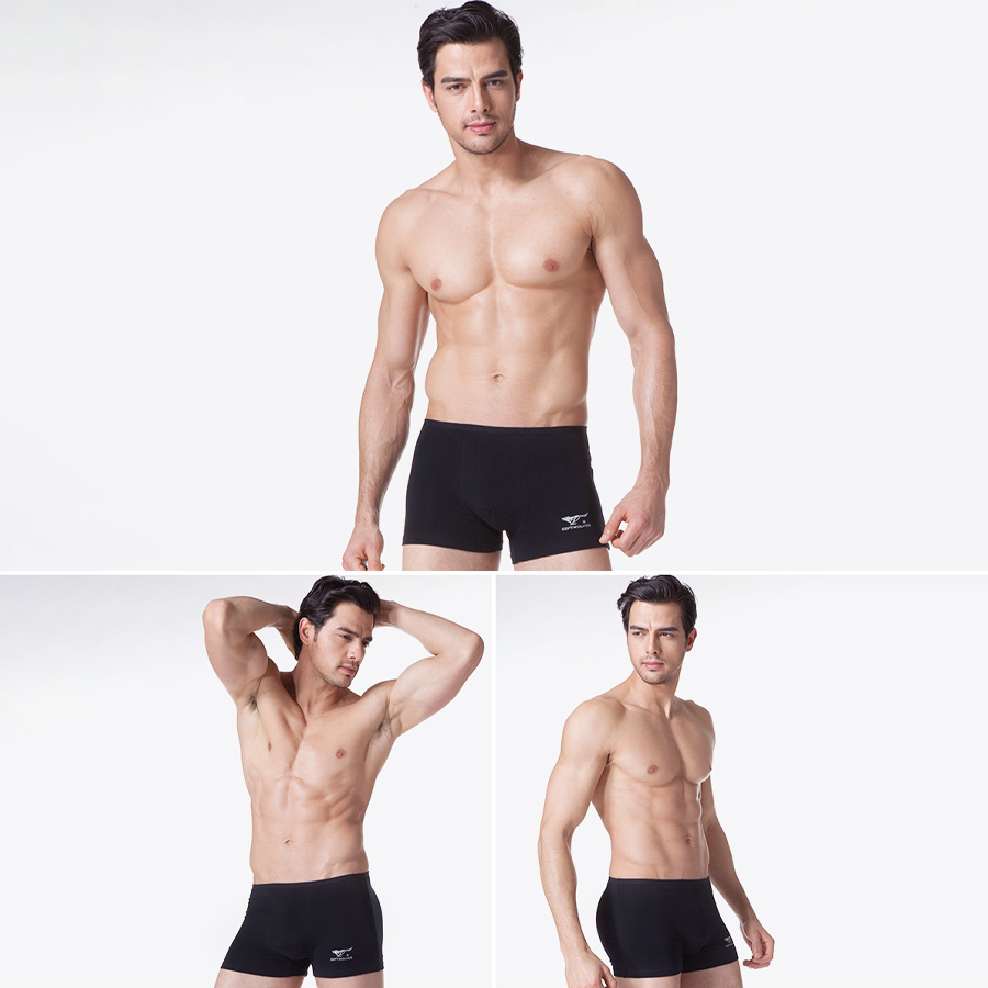 Set 4 quần boxer nam kháng khuẩn Septwolves D3315 cao cấp