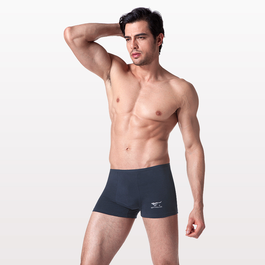 Set 4 quần boxer nam kháng khuẩn Septwolves D3315 cao cấp